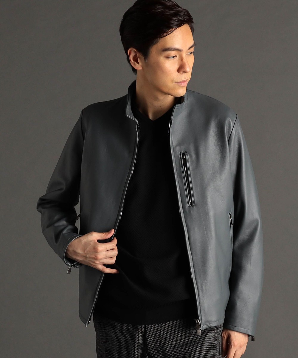 ラムレザー ライダースブルゾン｜ライダース｜ニコル公式通販サイト