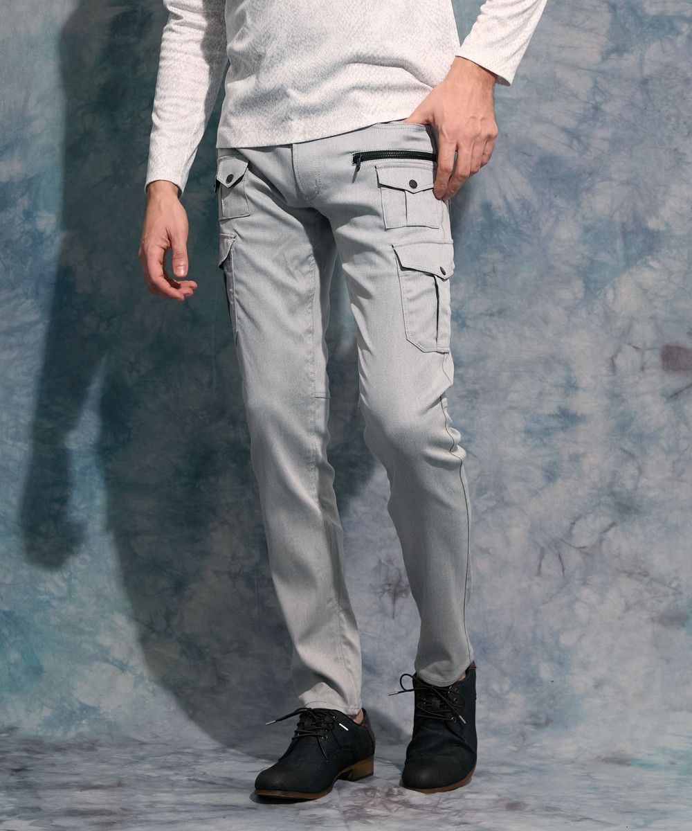 ガムストレッチ多ポケットカーゴ｜カーゴ｜ニコル公式通販サイト