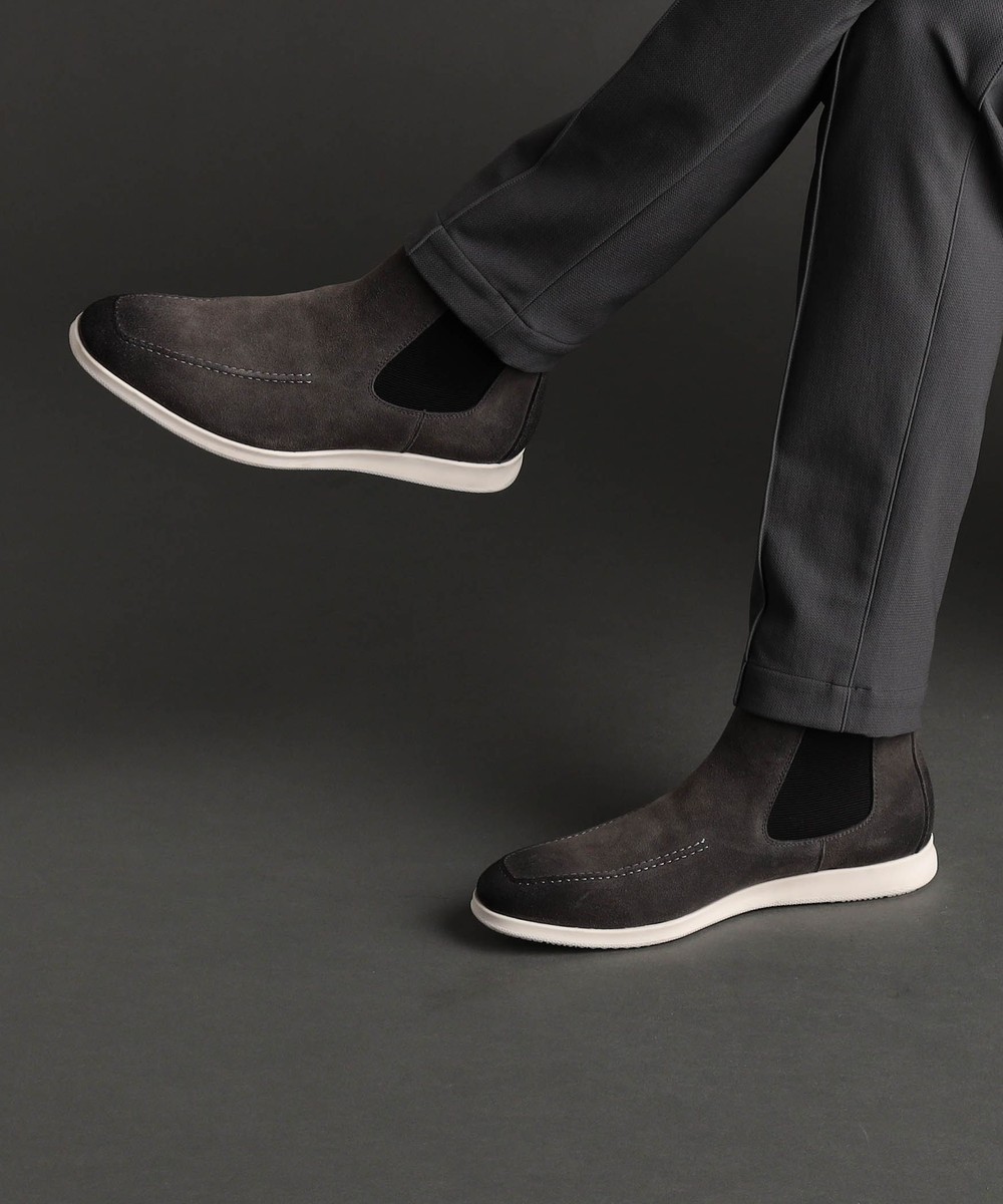 スエードレザー サイドゴアスニーカー｜スニーカー｜ニコル公式通販