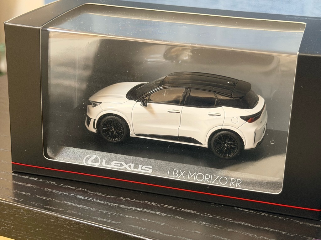 LEXUS LBX ”MORIZO RR” 京商ミニカー 到着！: のんびりなまけにっき2