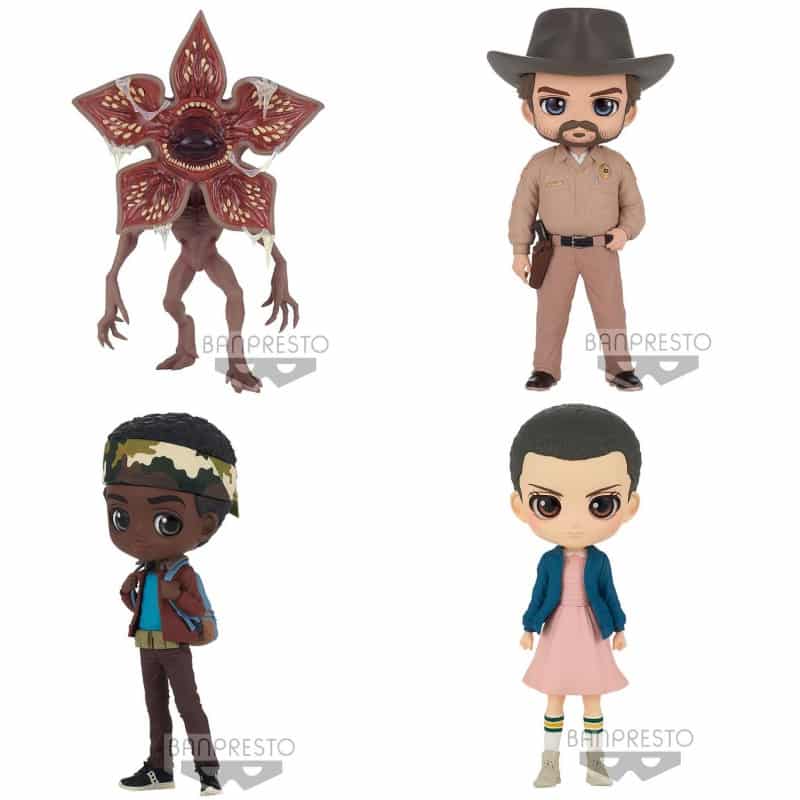 STRANGER THINGS SET QPOSKET EXTRA FIGURES