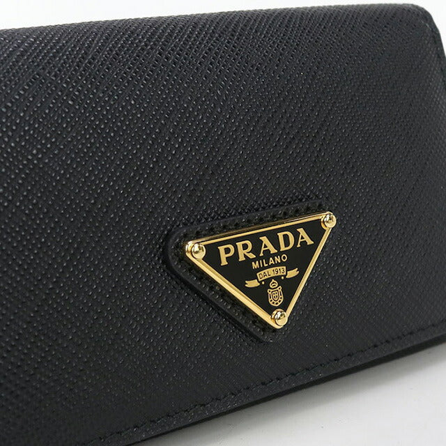 中古 プラダ 名刺入れ レディース ブランド PRADA サフィアーノ