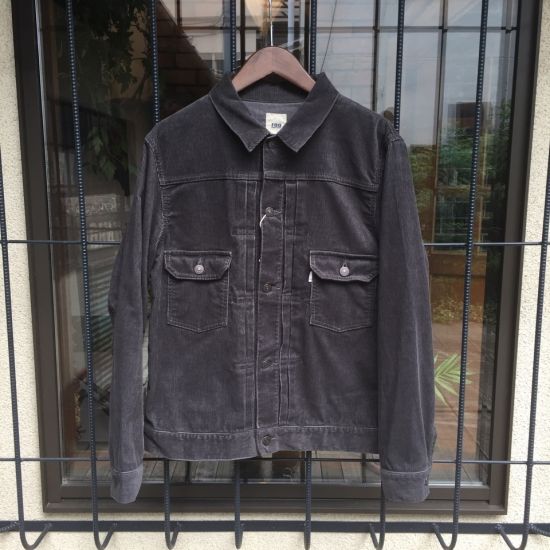 FOB FACTORY - コーデュロイ2ndジャケット チャコール /FOB FACTORY