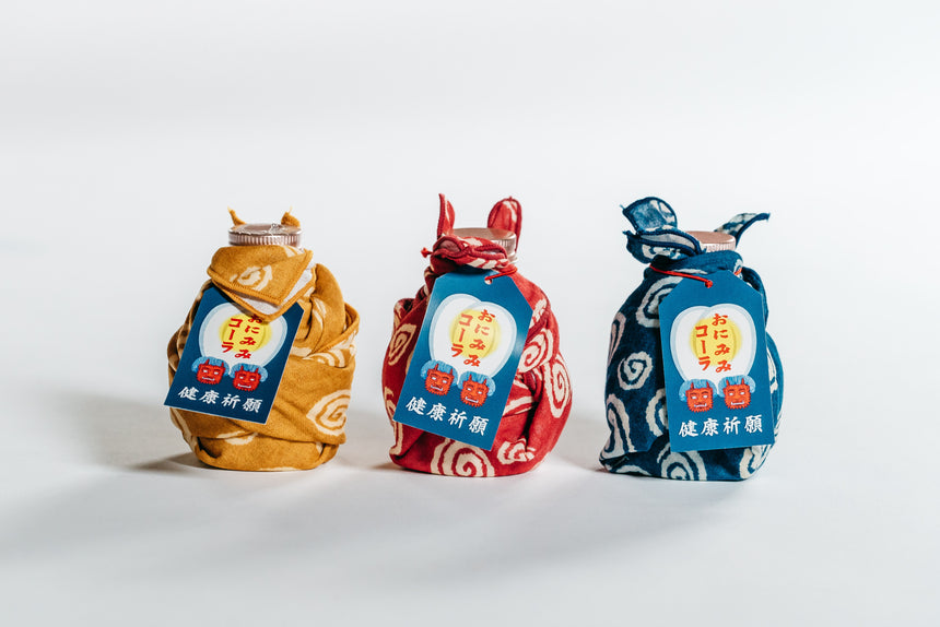 端壮薬品工業】おにみみコーラギフトセット（10倍希釈）鬼の角つつみ