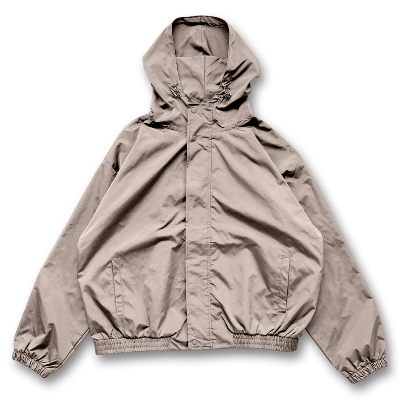 loose silhouette nylon mountain parker / beige（ルーズシルエット