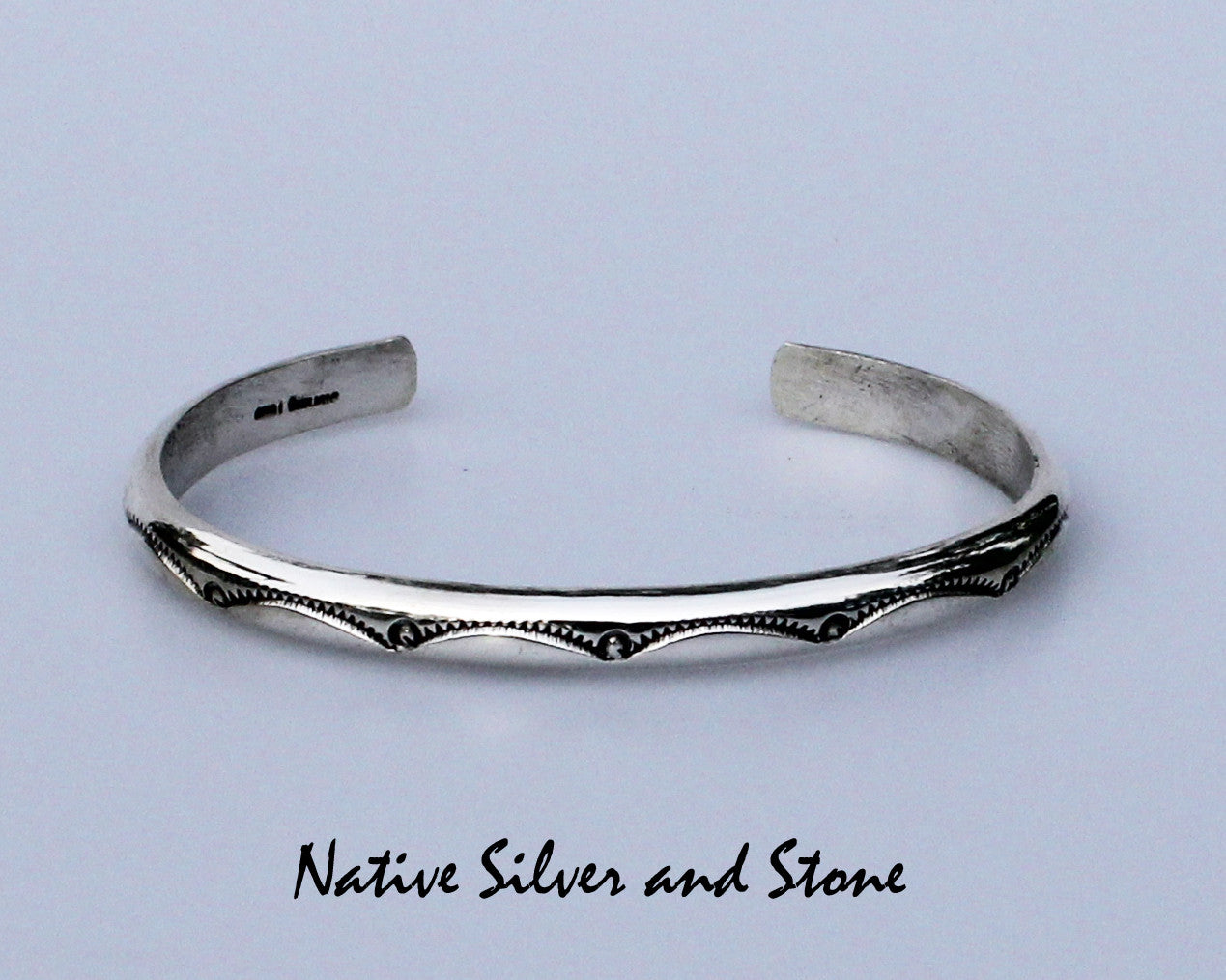 Z Elaine Tahe (Navajo)Bracelet Cuff - 1/4