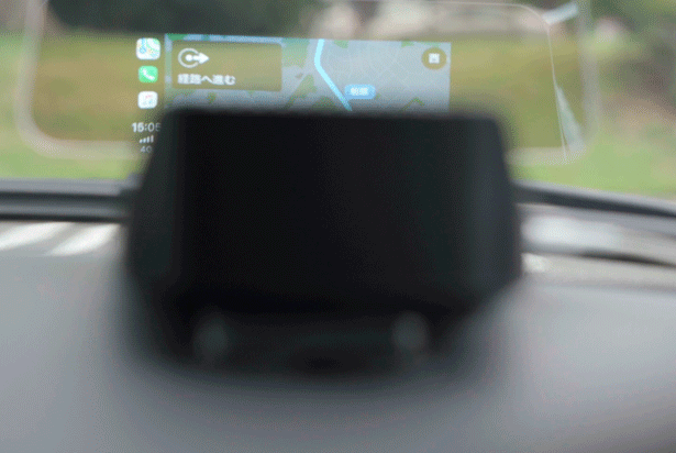 HUD-2023 ヘッドアップディスプレイ ワイヤレスCarPlay/AndroidAuto