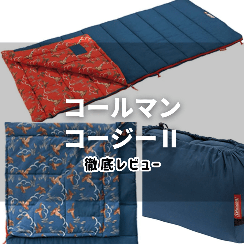 2025年】コールマン マルチレイヤーコットンバッグの特徴・注意点