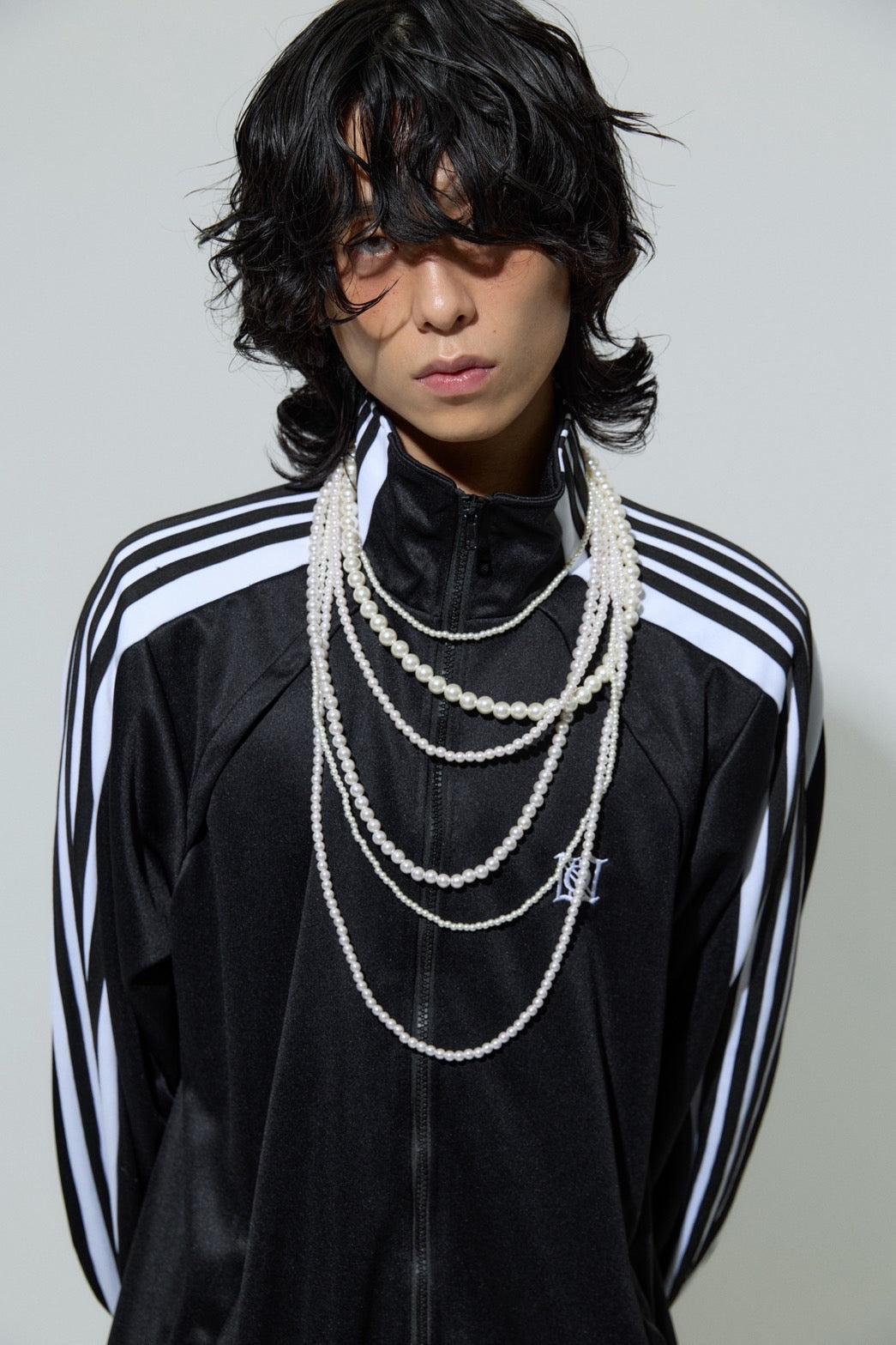 Angled Shape Track Jacket(Black) – neith.onlinestore