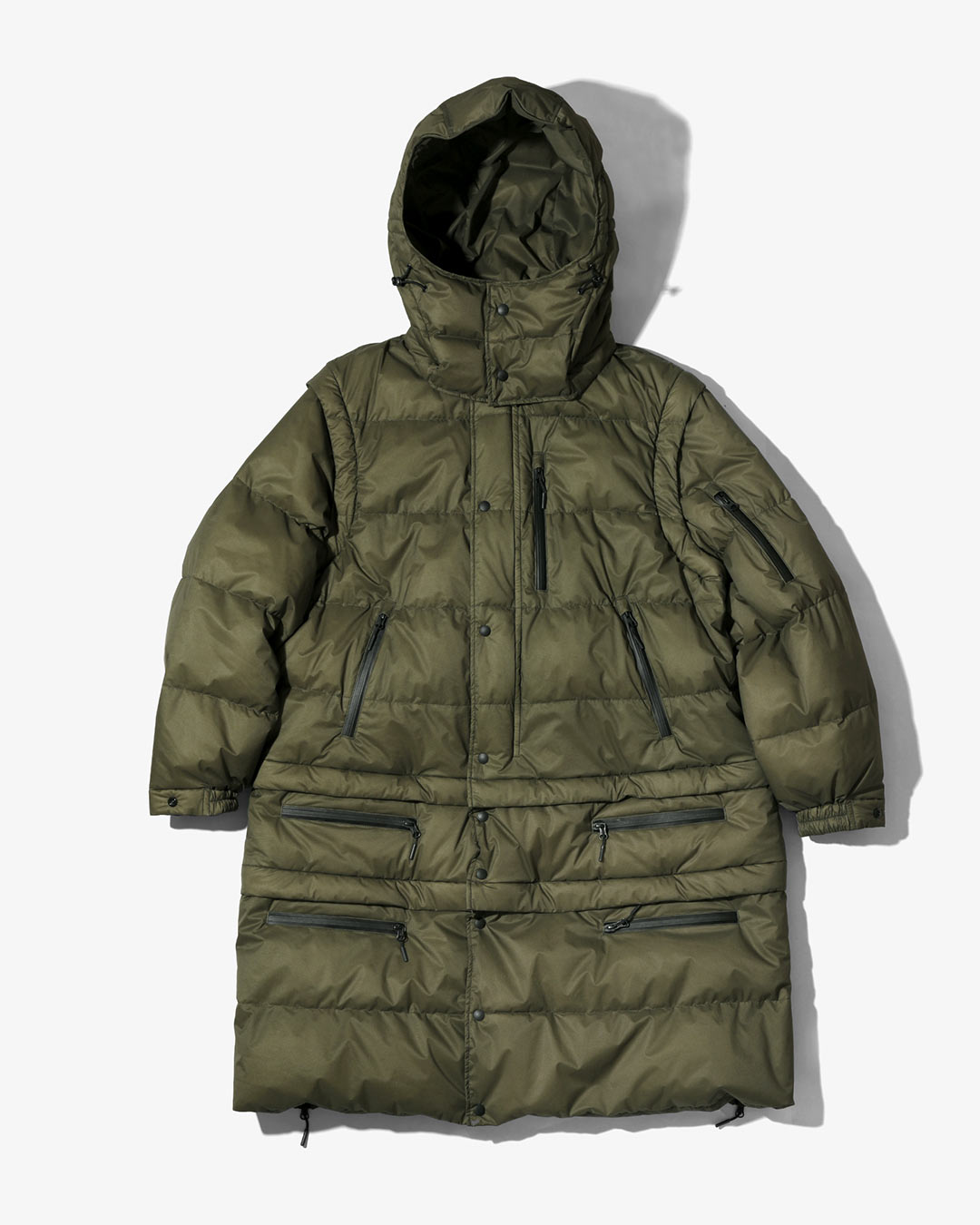 ENGINEERED GARMENTS〉x〈NANGA〉自由に変形する別注デタッチャブル