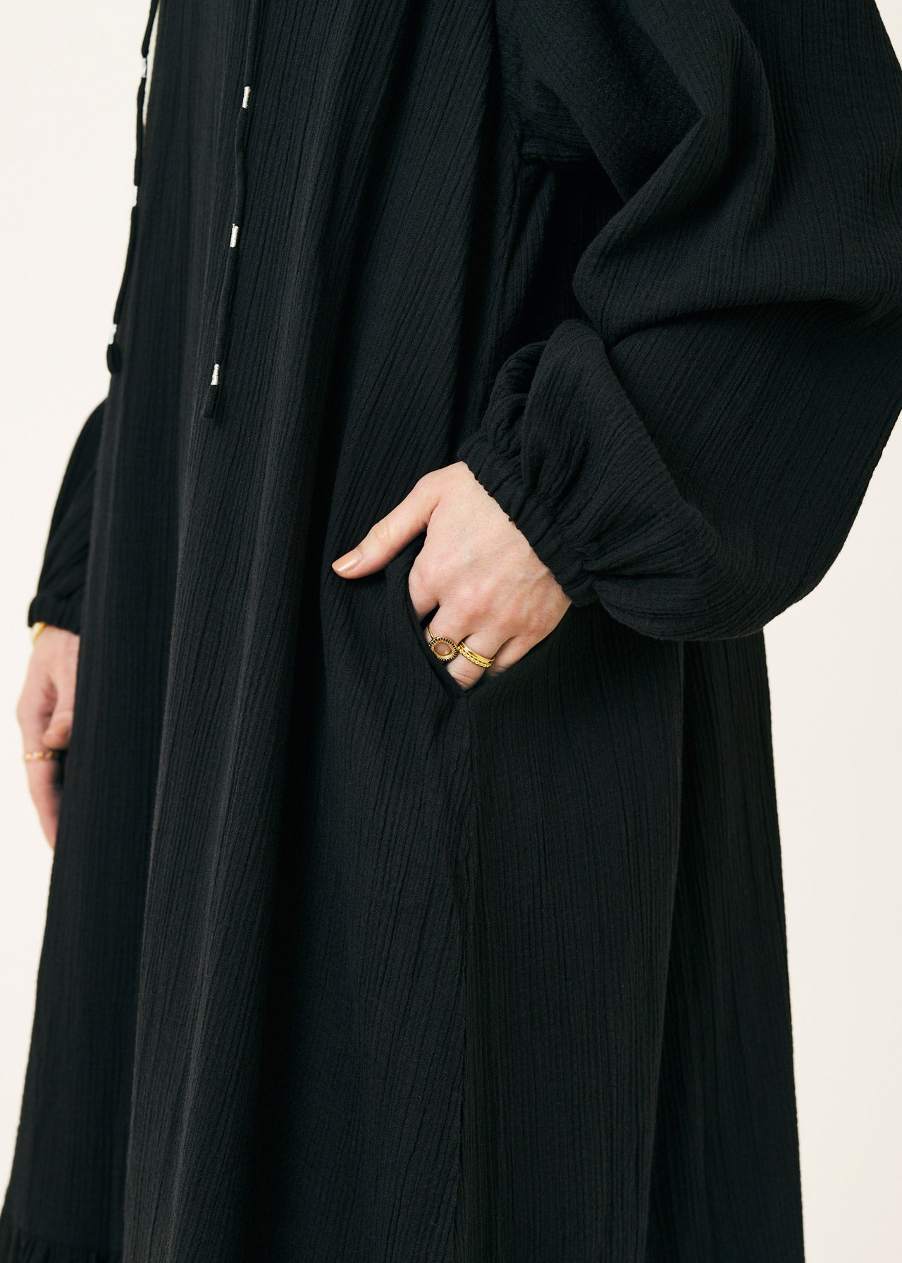 Cotton Gauze Long Dress | Pasand by ne Quittez pas | パサンドバイ