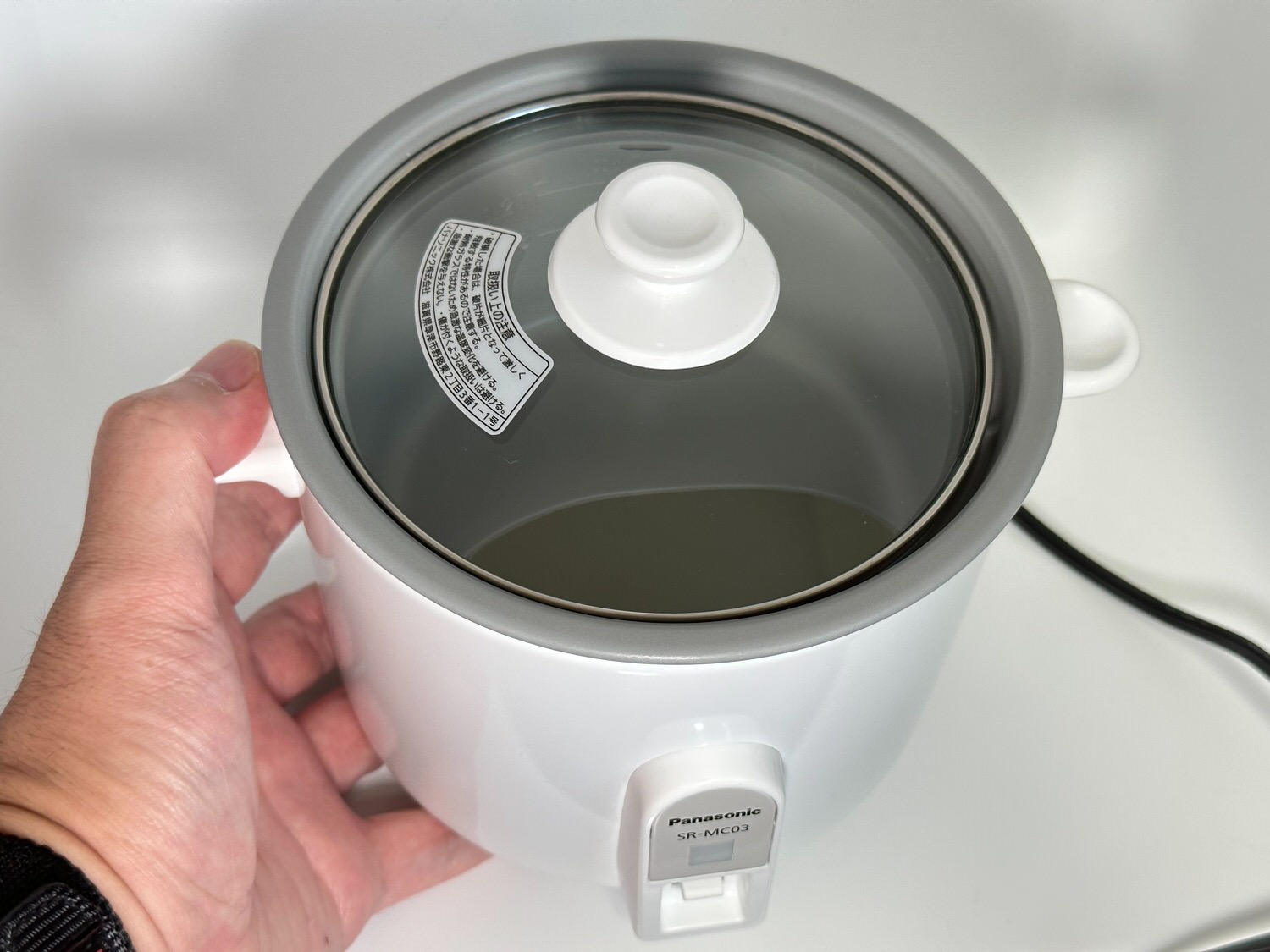 レビュー】保温もねぇ！タイマーもねぇ！手のひらサイズのミニクッカー