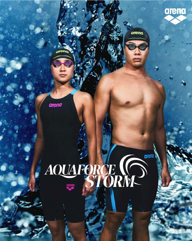 新色 AQUAFORCE STORM メンズ CP ARN4001M arena アクアフォース