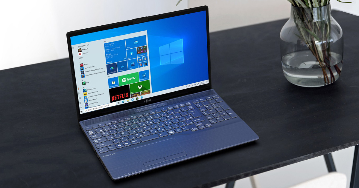 富士通、15.6型ノートPC「LIFEBOOK AH」新モデル - AMD搭載モデルが