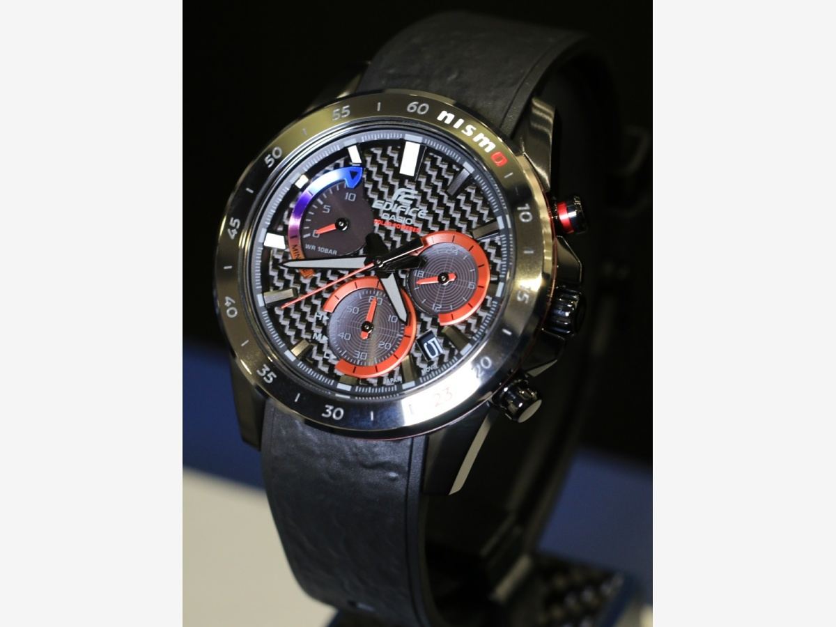 カシオ「EDIFICE」×日産「NISMO」、両者の世界観を表すコラボウオッチ