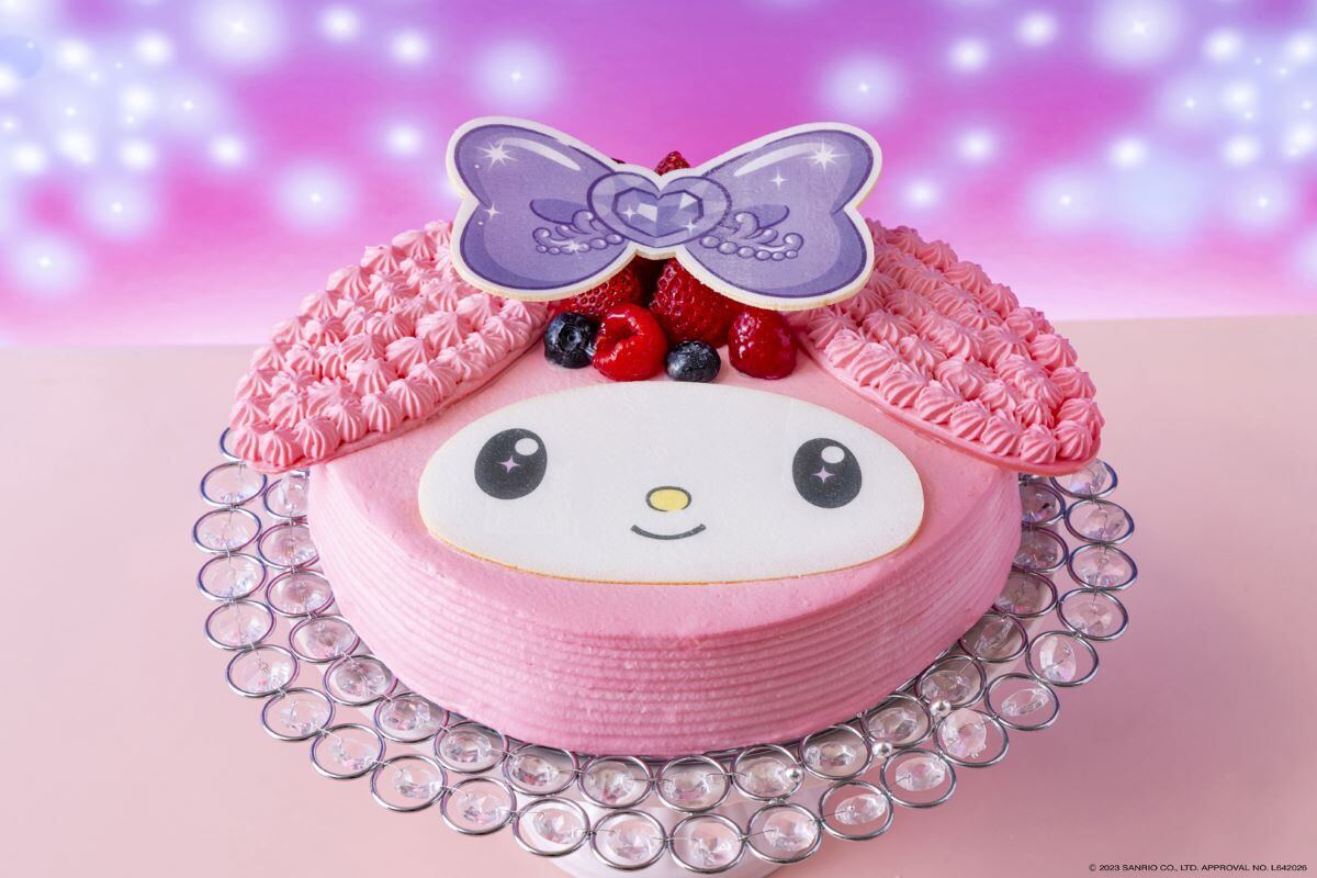 マイメロディ 手巻きケーキ形オルゴール MY MELODY サンリオ マイ