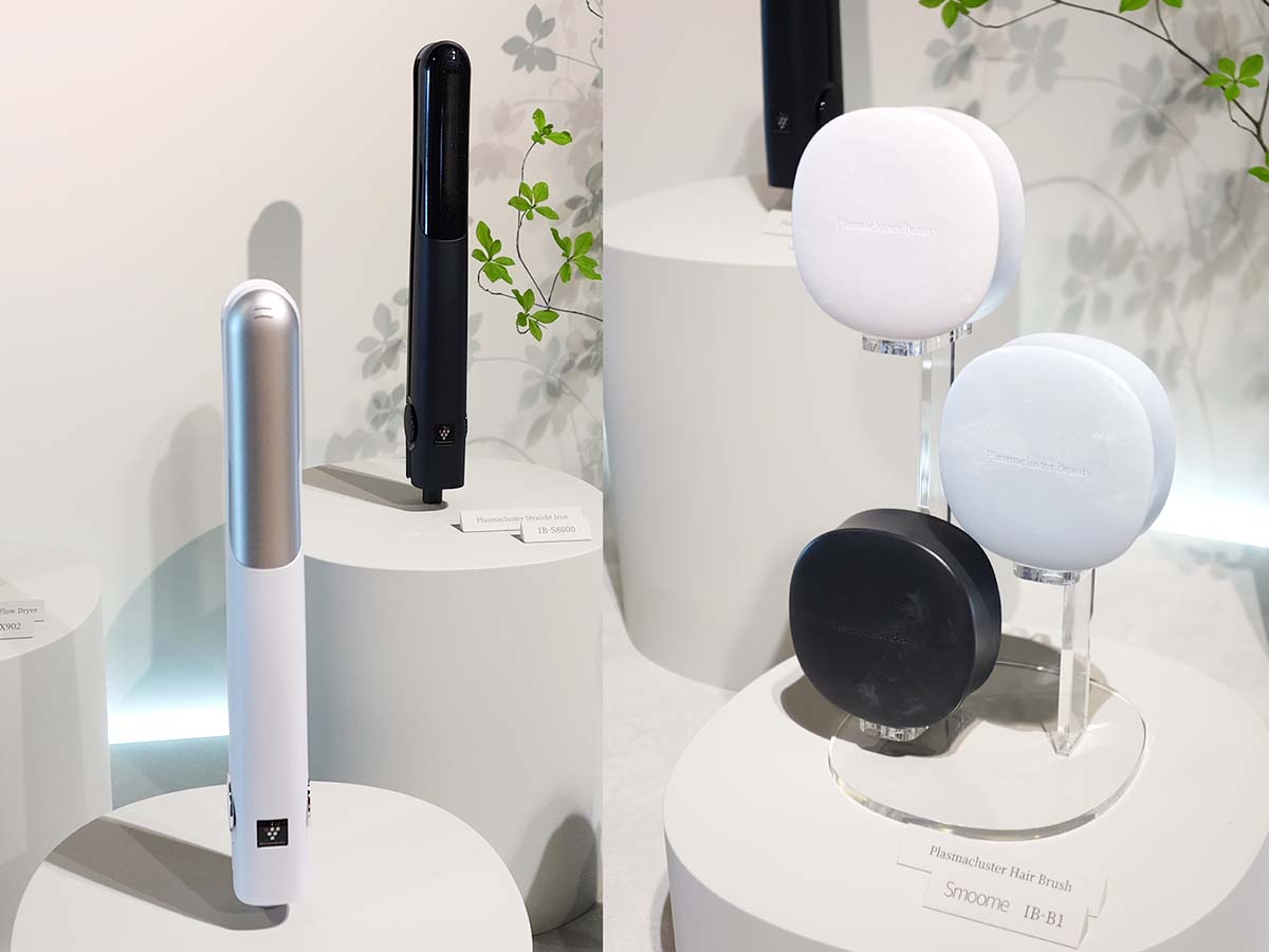 プラズマクラスターが髪にうるおいを与える！ シャープのヘアケア新