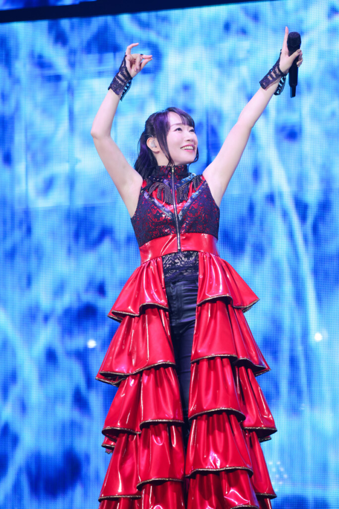 水樹奈々 猛烈寒波を吹き飛ばす超熱気に覆われた東京公演初日、23日