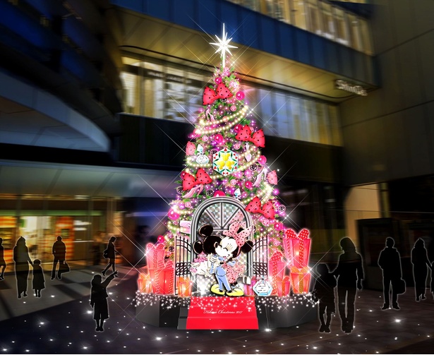 ディズニーキャラクターがクリスマスを彩る！東急グループ施設の