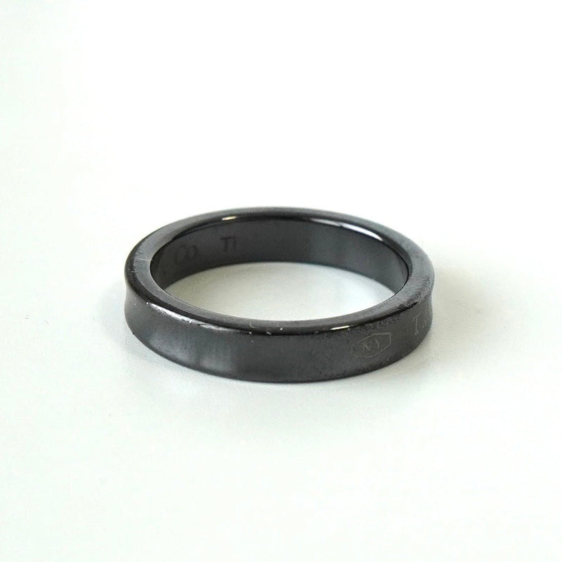 ティファニー 1837 ナロー チタン 指輪 リング 16号 | ブランド古着を