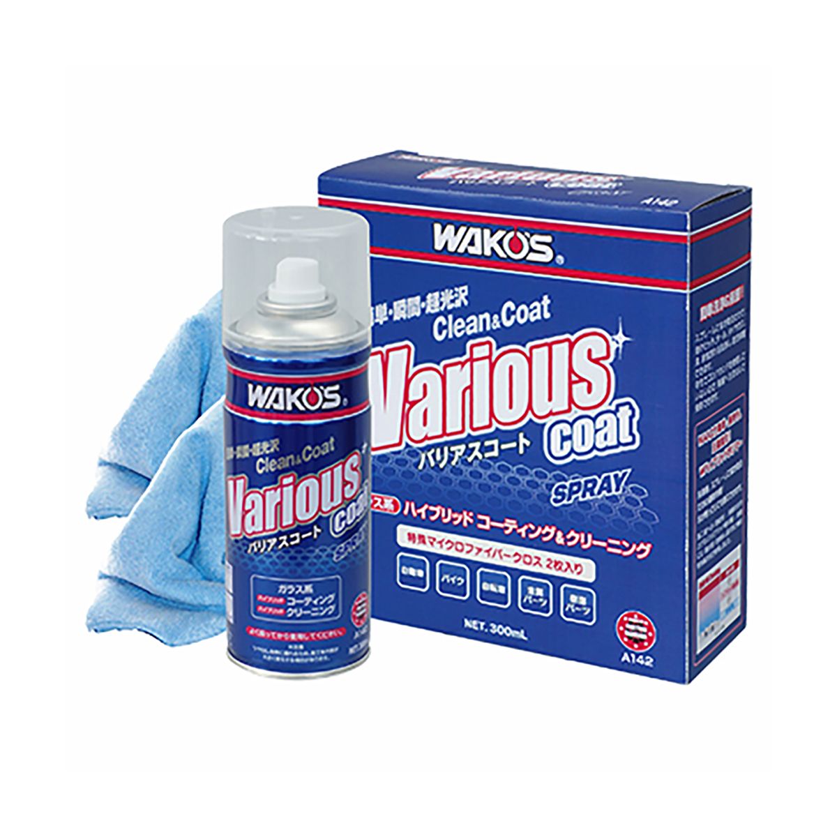 WAKO'S VAC バリアスコート 300ml A142 | オートバックス公式通販サイト