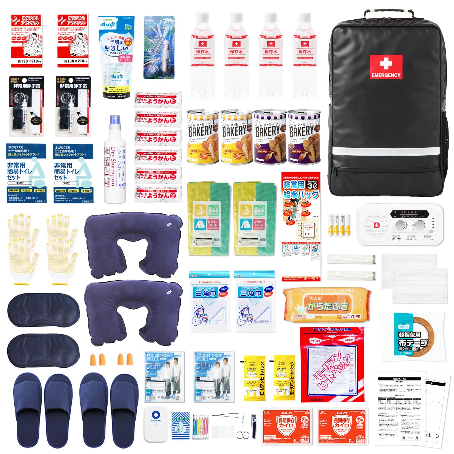 ニチヨウ電機 / 防災士監修 防災セット 防災グッズ 被災地での活用実績