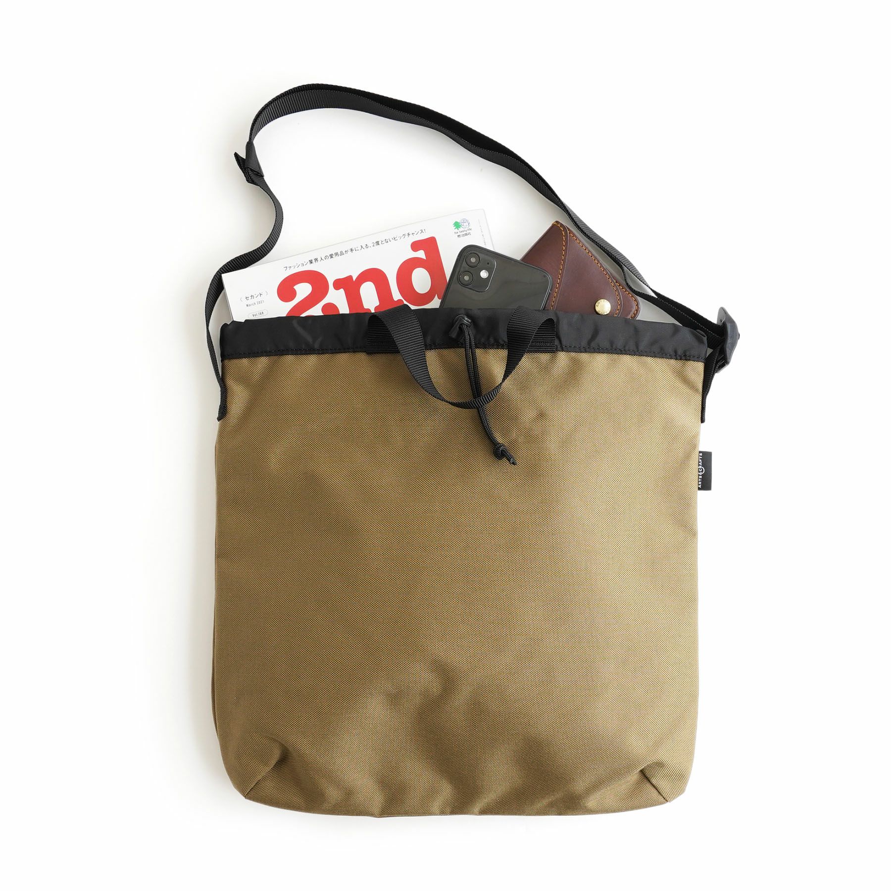 DURABLE NYLON 2WAY FLAT SHOULDER 2ウェイフラットショルダー