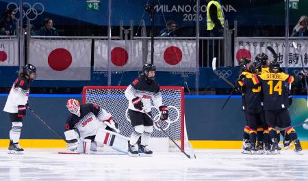 日本、ドイツに敗れ1勝1敗 アイスホッケー・7日 | 日本海新聞