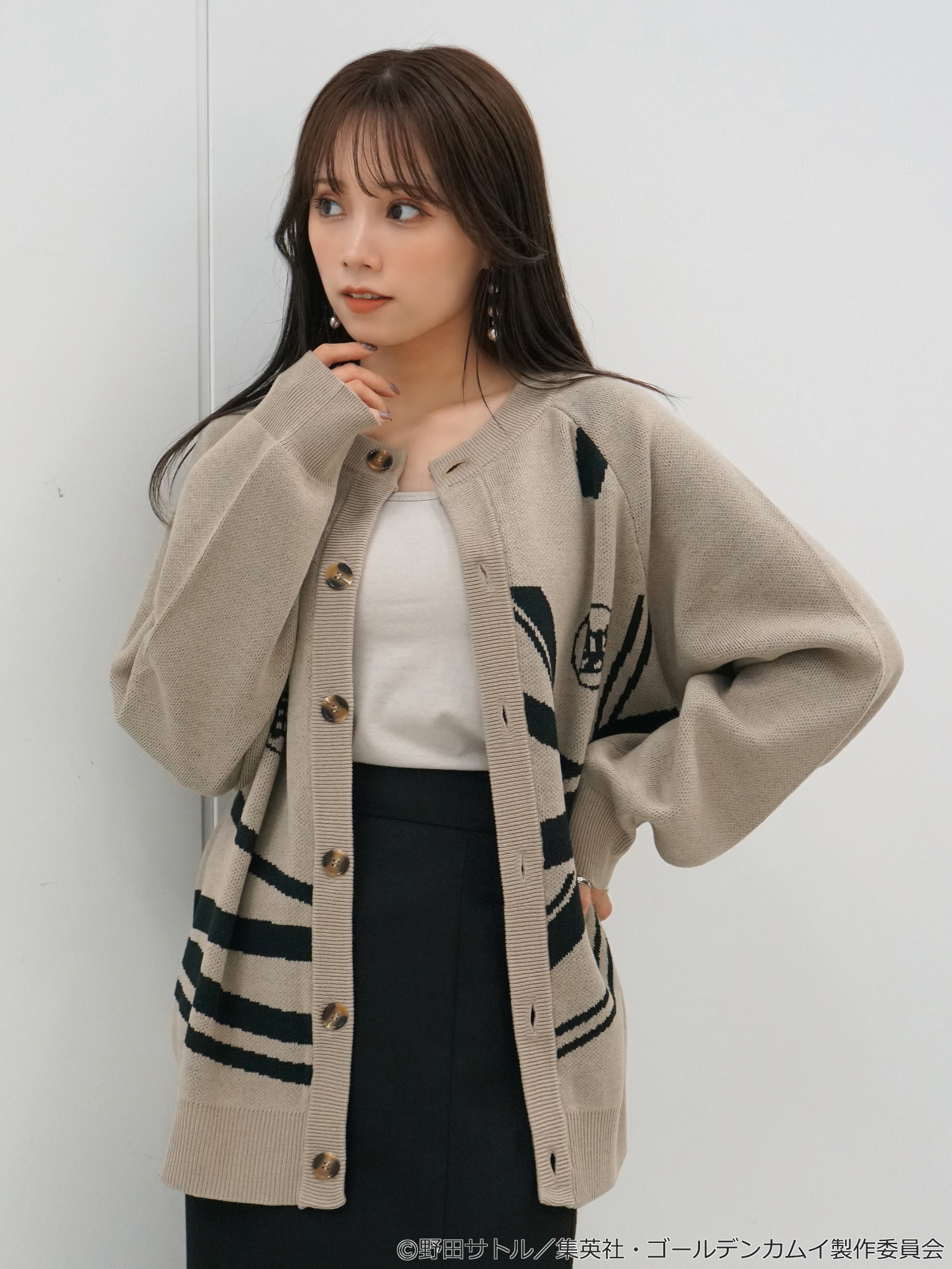 ゴールデンカムイ×earth」刺青人皮がカーディガンに！？杉元・尾形ら