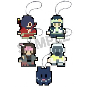 DRAMAtical Murder』 ラバーキーホルダー ドットver. 5種セット