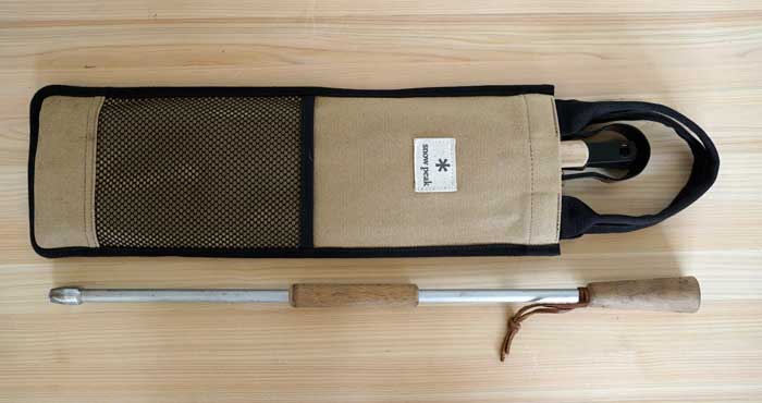 男前すぎる焚き火道具！Snow Peakの焚き火ツールセットPROをレビュー