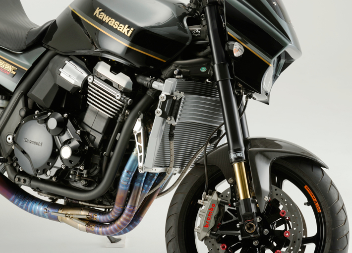 ZRX1100/1200R/DAEG ハイマウントオイルクーラーKIT | NOBLEST