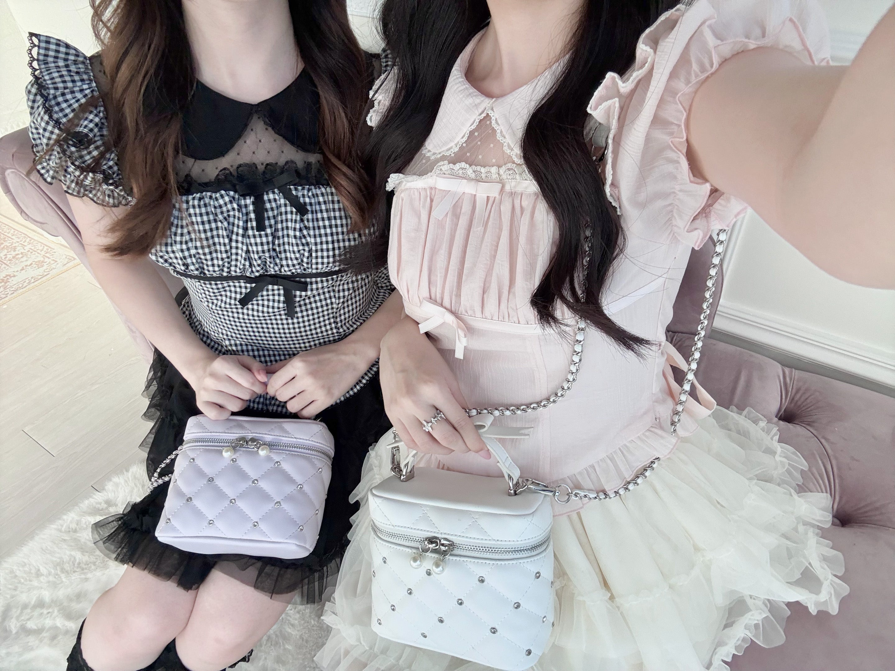 ギャザーフリルレースブラウス – NoGenki