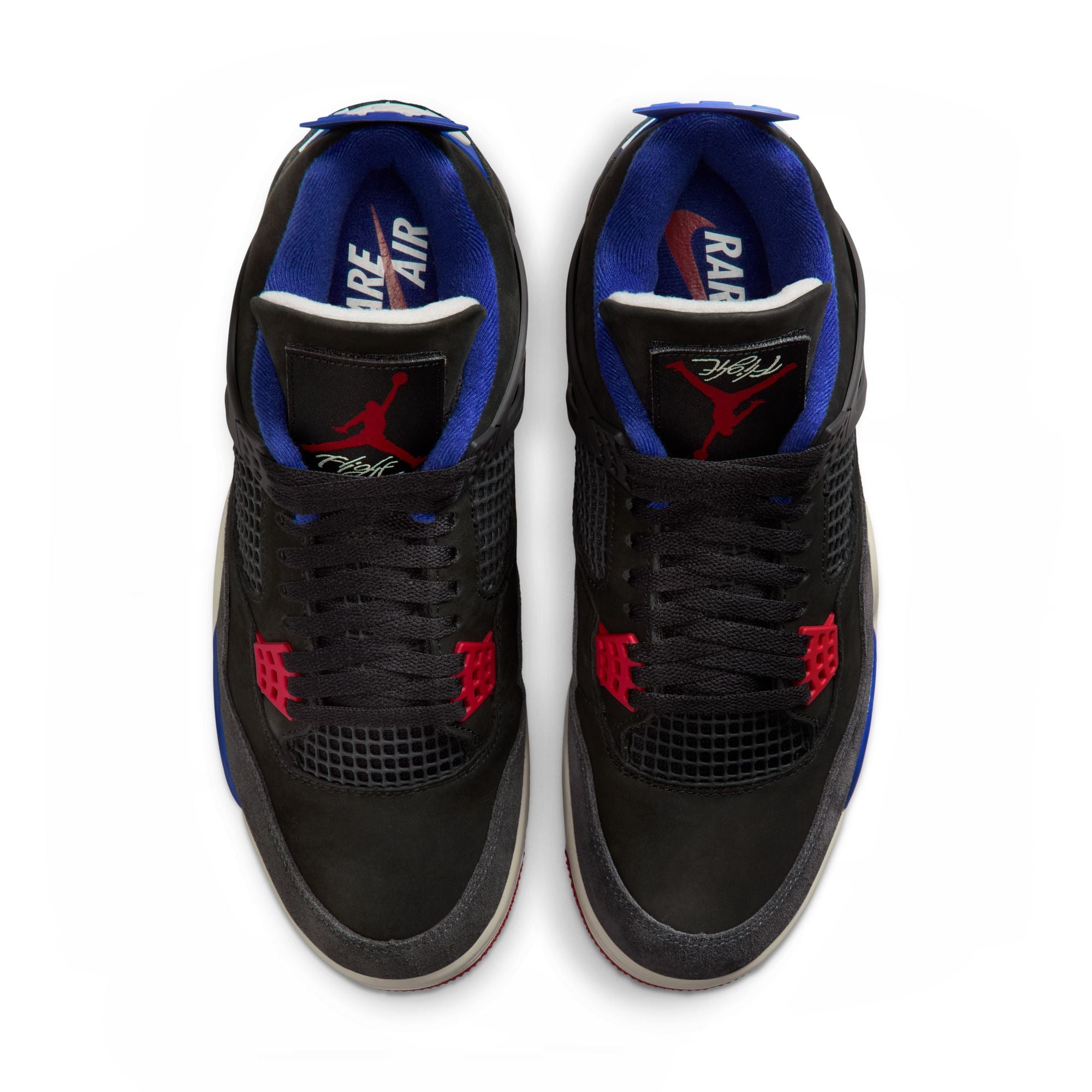 Jordan - Men - Air Jordan 4 Retro - Black/Fire Red/Deep Royal Blue