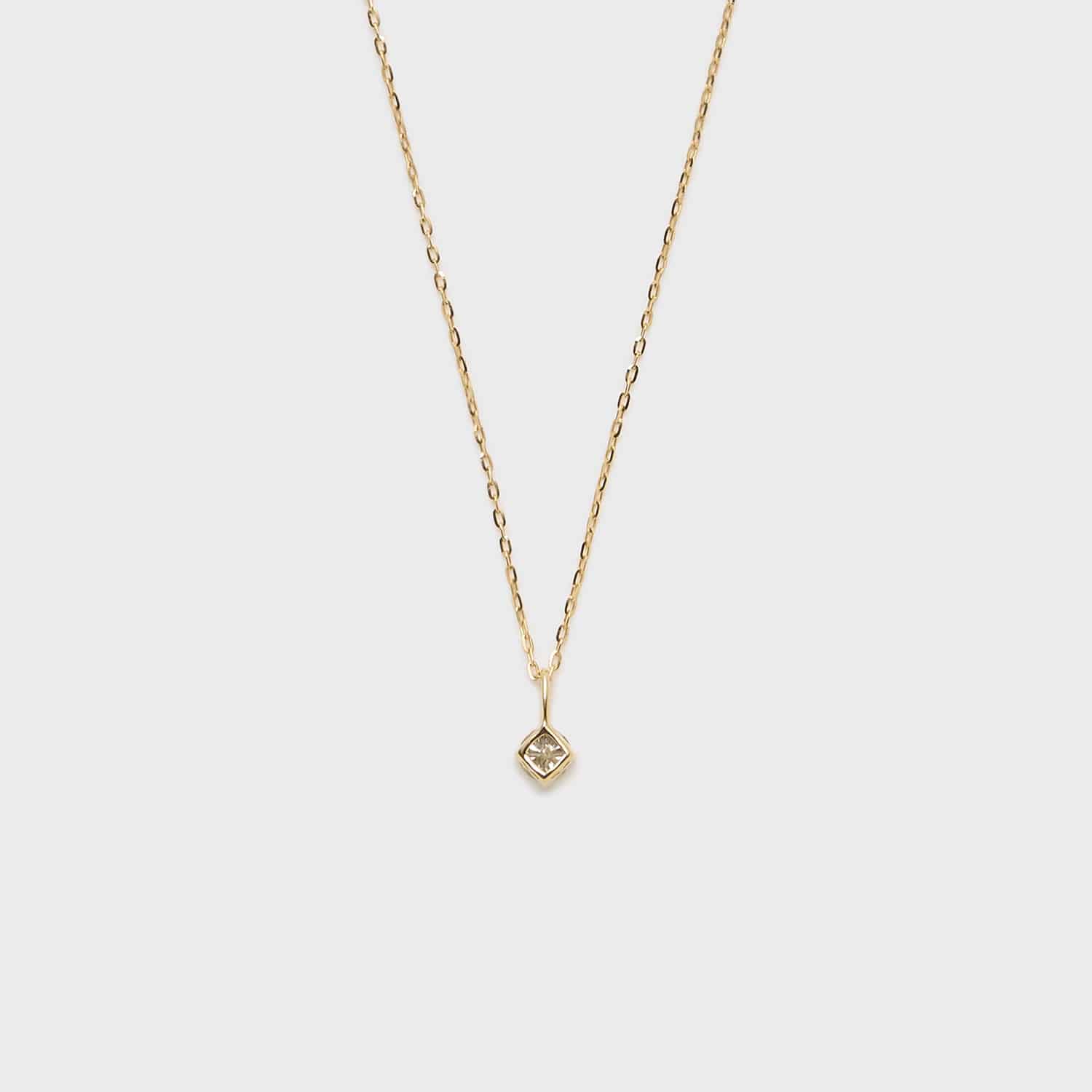 K18ダイヤモンドネックレス（0.1ct）｜ネックレス｜ノジェス 公式
