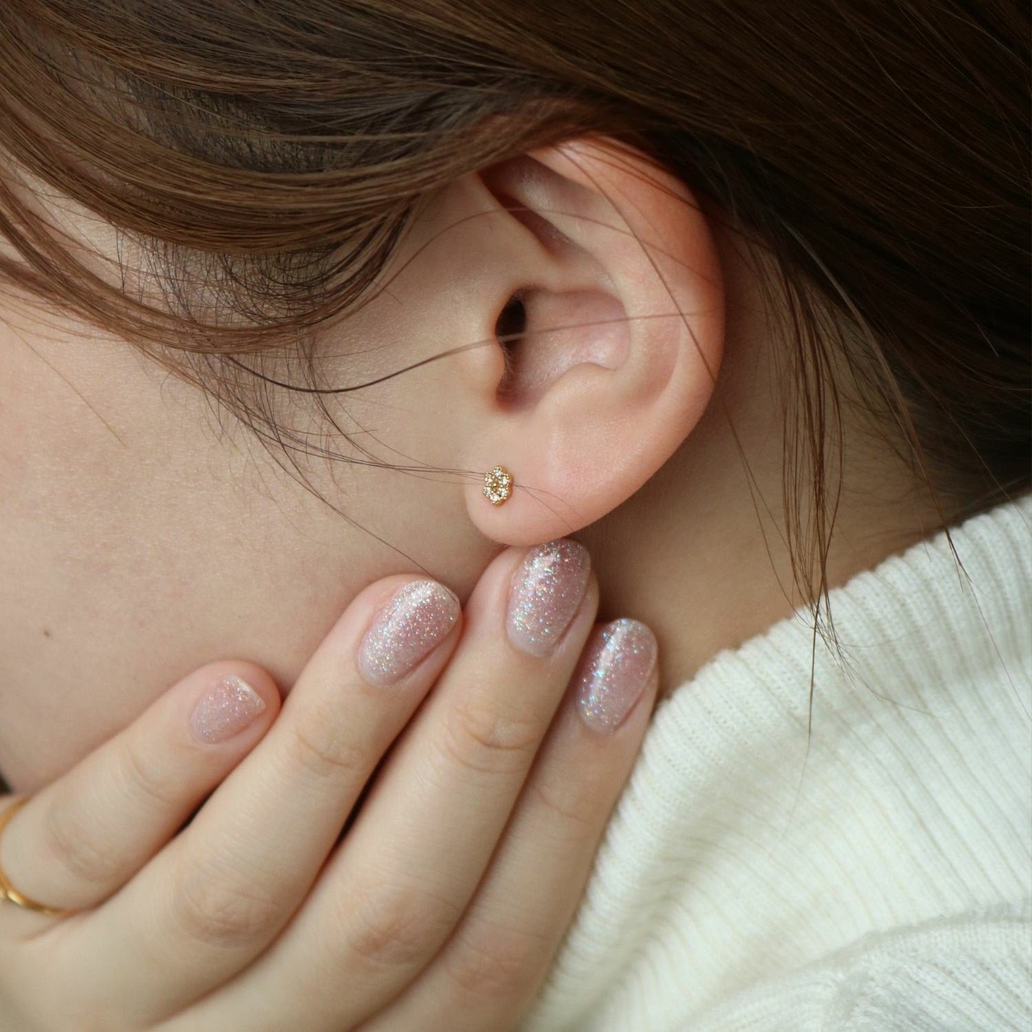 ゴールドダイヤモンドピアス｜ピアス｜ノジェス 公式オンラインストア