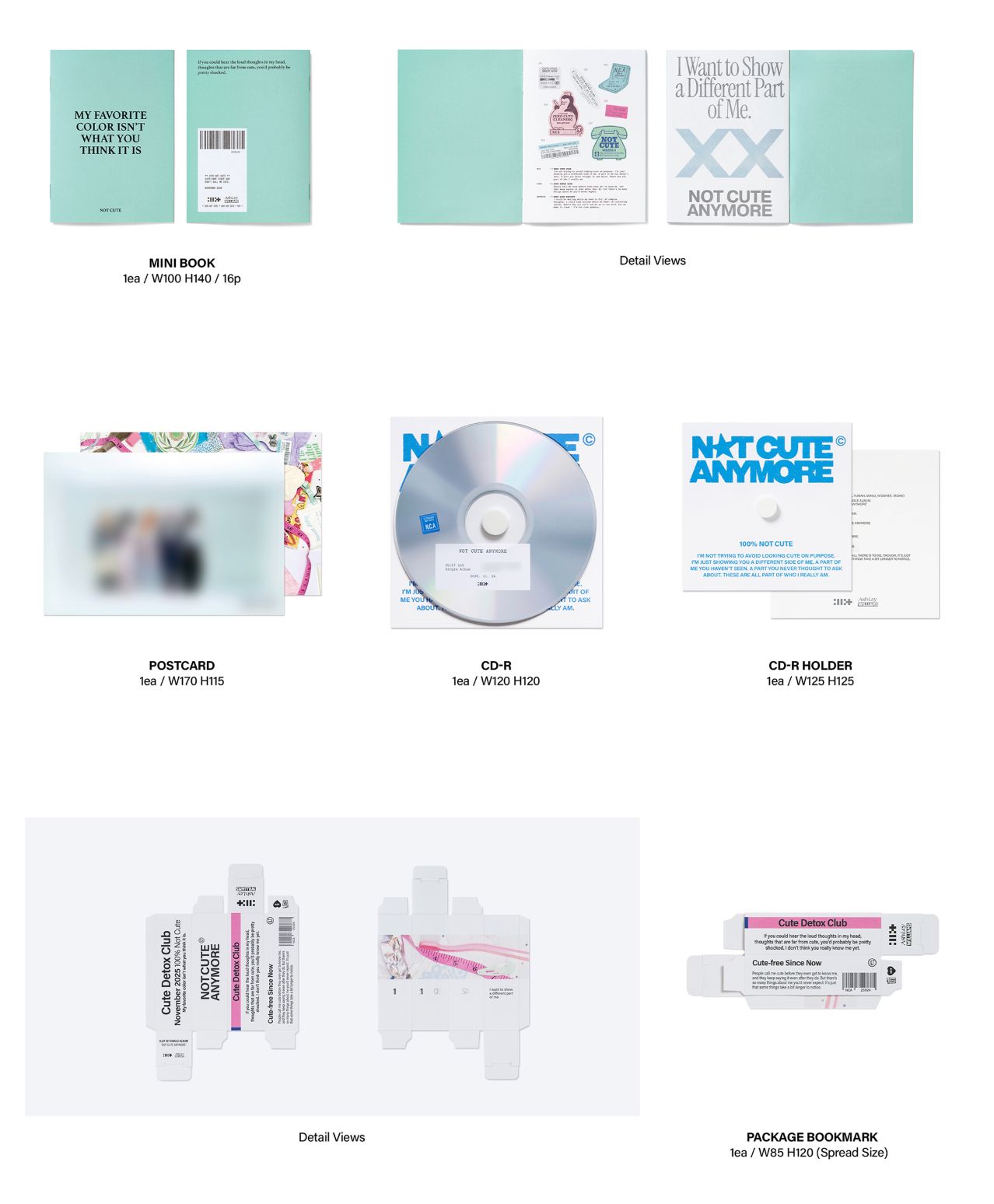 ILLIT - NOT CUTE ANYMORE + Weverse Gift