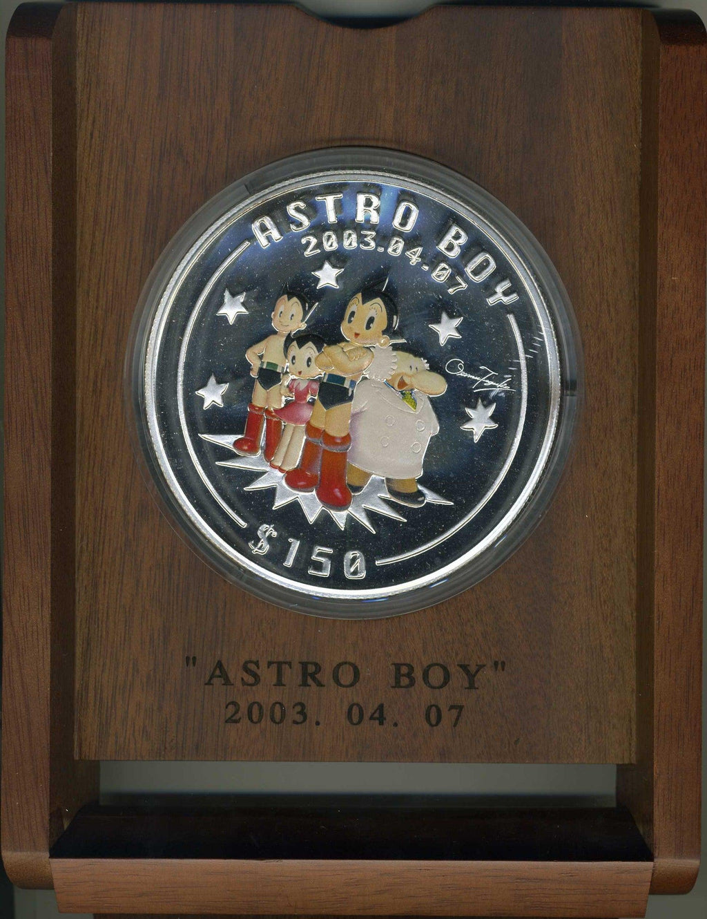 シエラレオネ 鉄腕アトム生誕記念 1kg 150ドル銀貨 – 野崎コイン