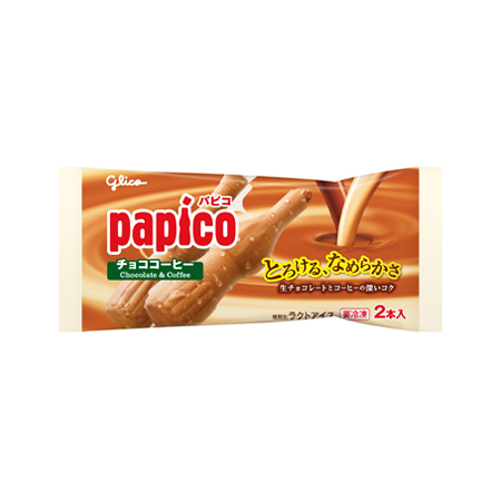 グリコ パピコ チョココーヒー 80ml×2本: 冷凍食品・アイス | 東急