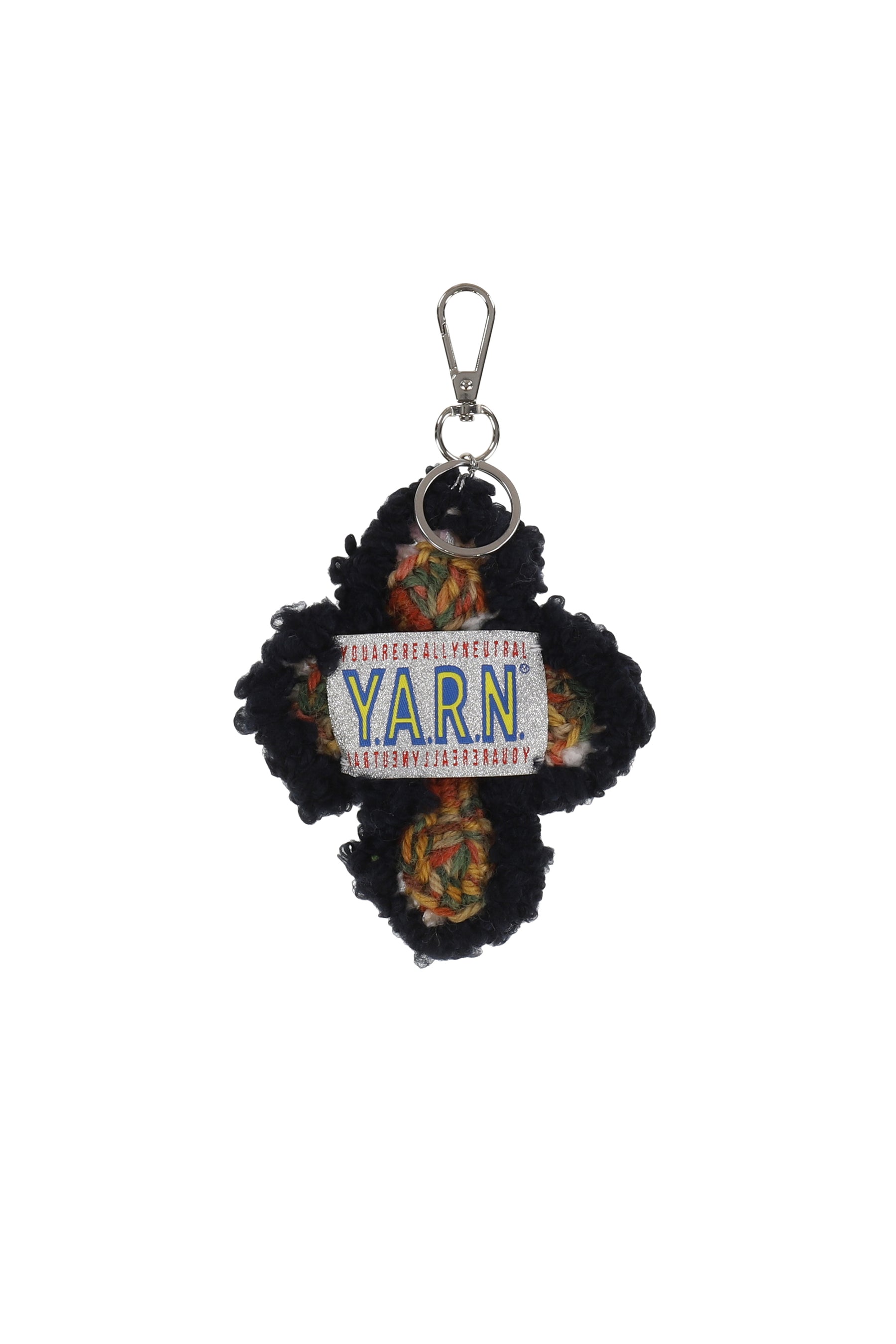 Y.A.R.N. ヤーン SS26 3D CROSS KEYCHAIN / MULTI - NUBIAN ヌビアン