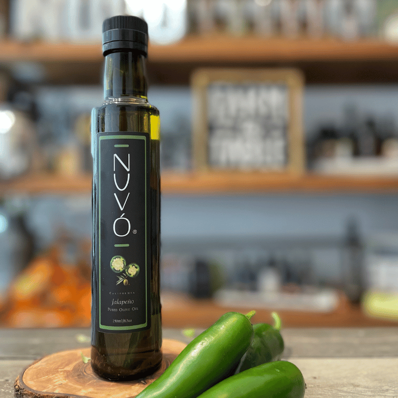 Fresh Basil - Fused Olive Oil - | Nuvo Olive Oil