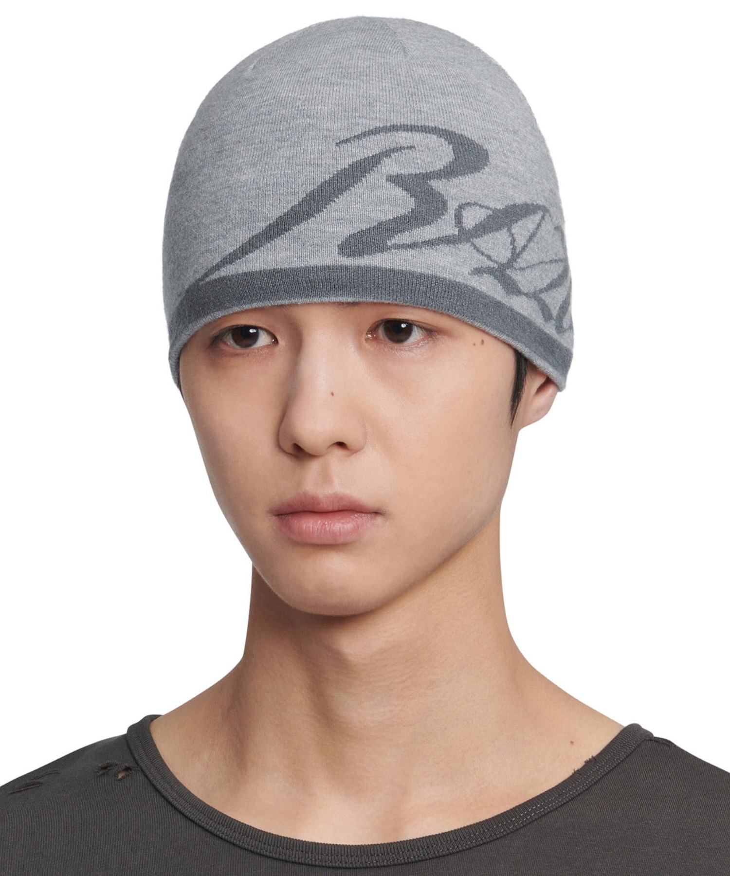 A'GEM/9 × .kom 『NOMANUAL/ノーマニュアル』RAW JACQUARD BEANIE/RAW