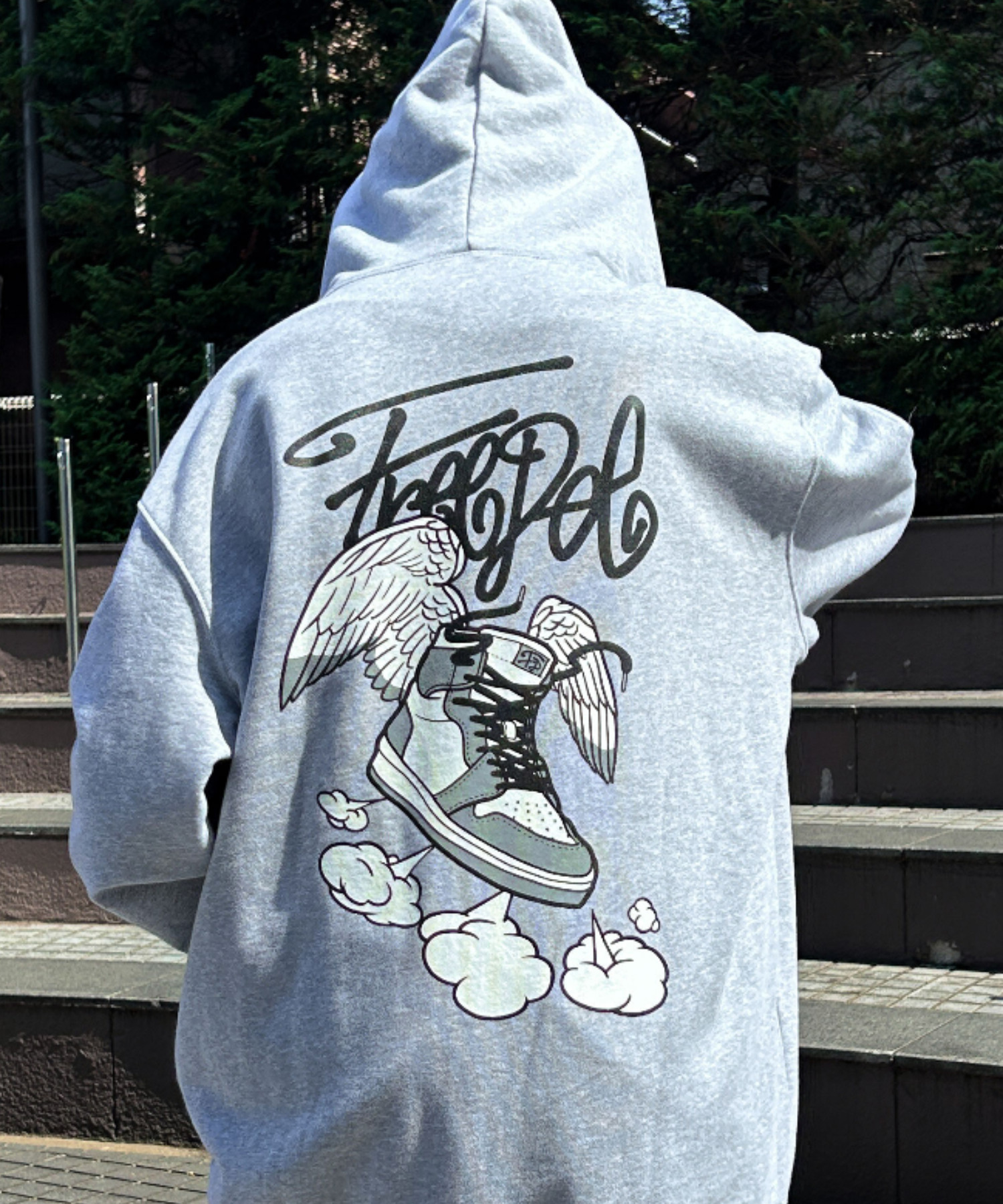 A'GEM/9 × .kom『FREEDEE/フリーディー』スニーカーデザインジップ