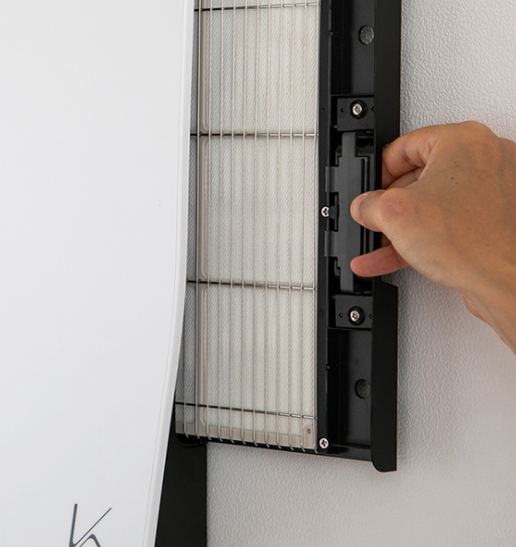 カルテック光触媒除菌脱臭機 壁掛けタイプ ターンド・ケイ / KL-W01