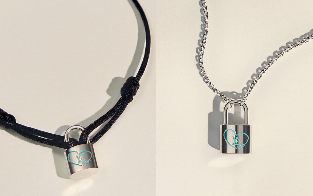 ルイ・ヴィトン｜ユニセフ支援の錠前モチーフジュエリー「シルバー