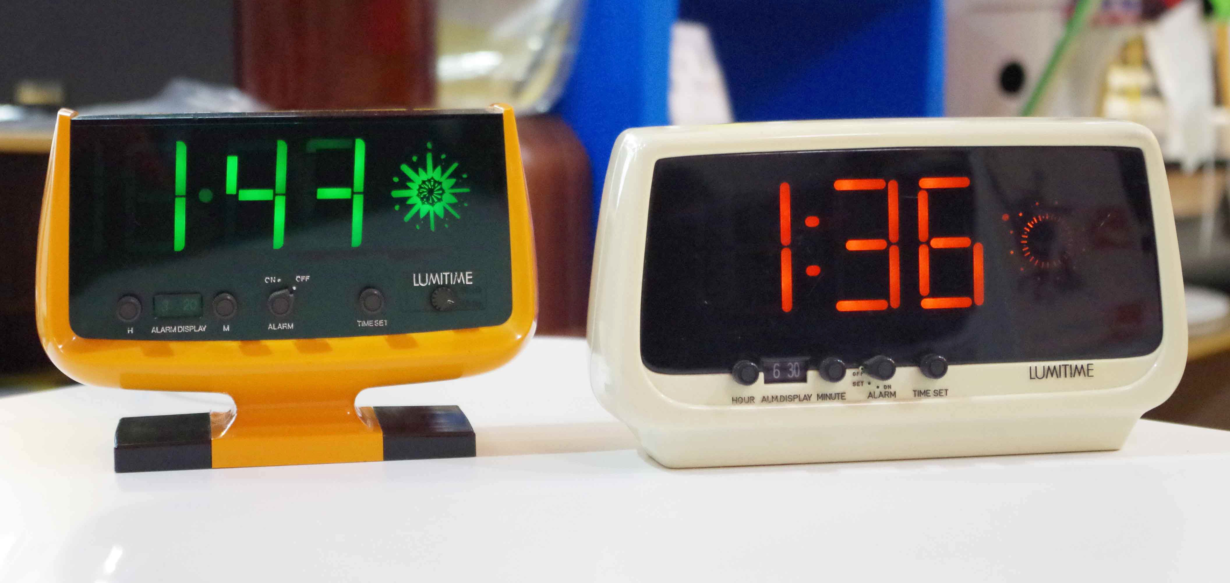 70's LUMITIME ルミタイム スペースエイジ ヴィンテージ 60Hz 70's