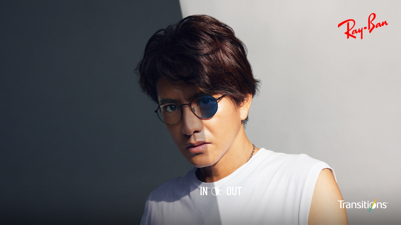 木村拓哉、愛用するレイバンのブランドアンバサダーに就任「非常に