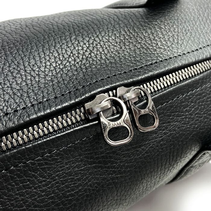 J-BG007)ENDUREレザースタッズ2WayドラムバッグショルダーバッグS