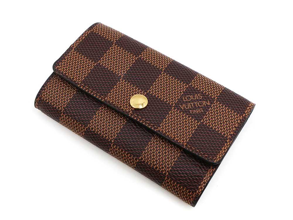 ルイヴィトン ダミエ エベヌ ミュルティクレ6 キーケース6連 N62630