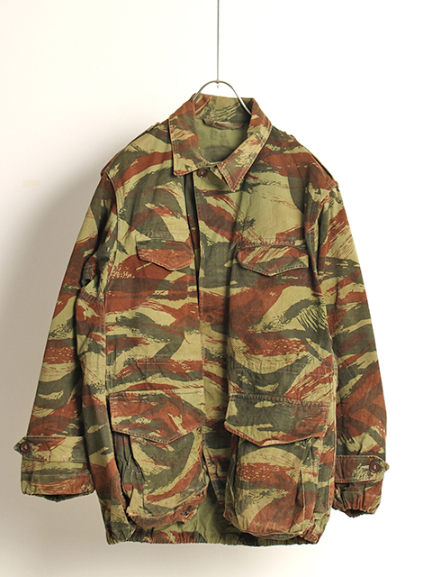 USED】FRENCH ARMY M-47 LIZARD CAMOFLOUGE FIELD JACKET-OIKOS 毎日を